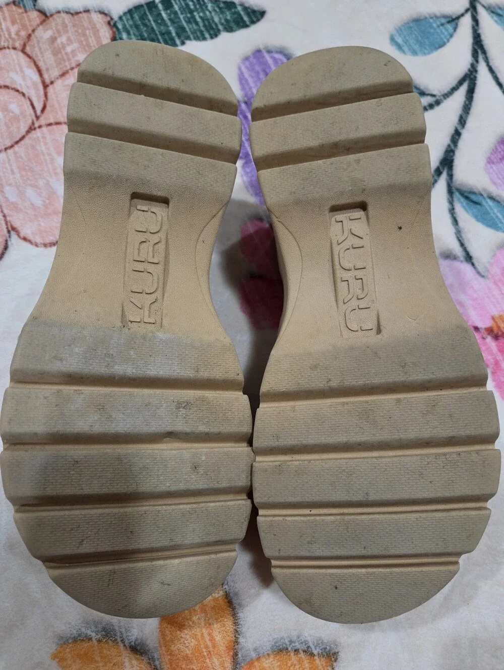 Kuru LOMA Jarvi Platform Sandals Toffee Sand Size 10